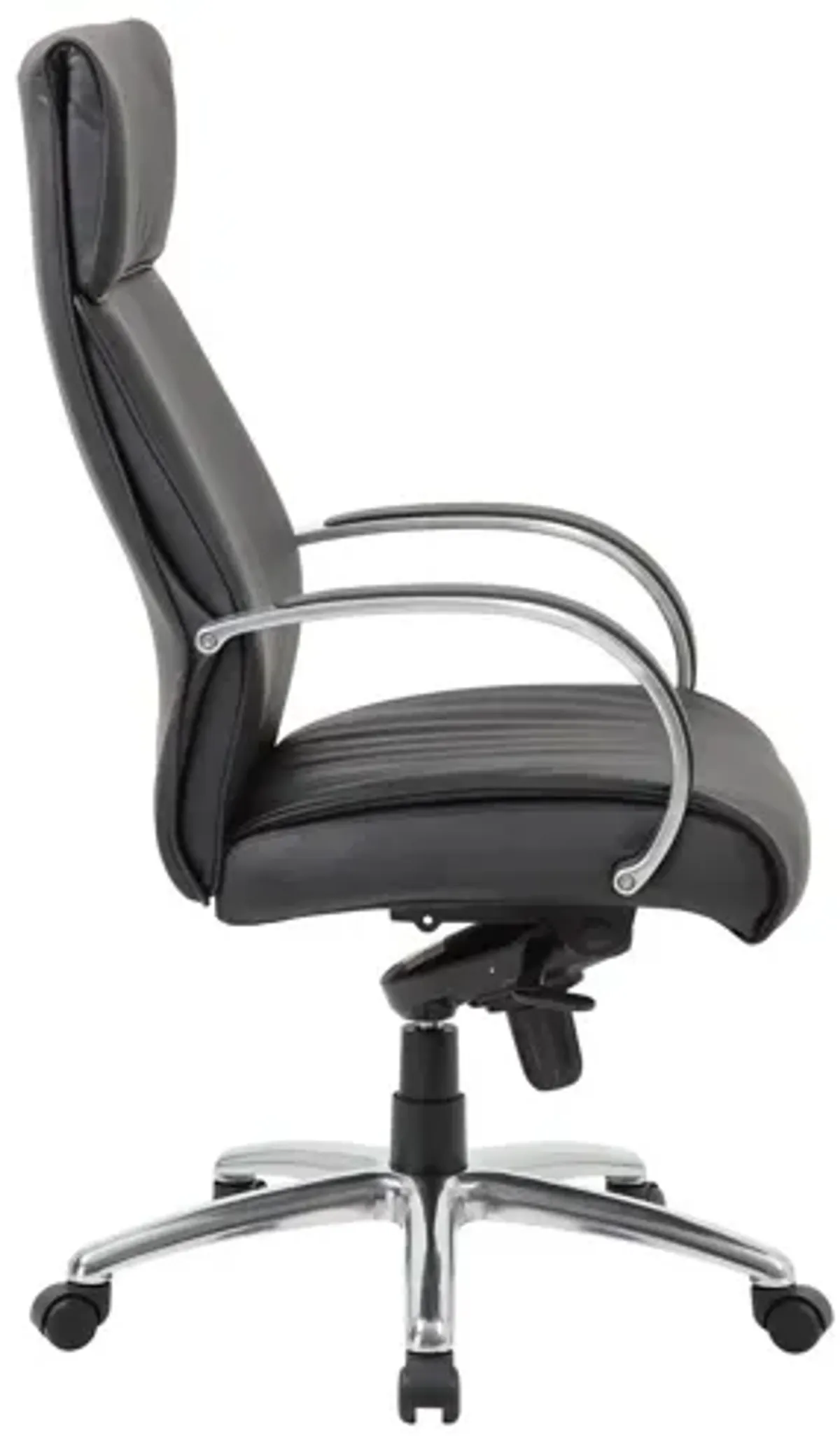 OfficeSource | Prestige | Executive High Back Chair w/Chrome Frame & Base