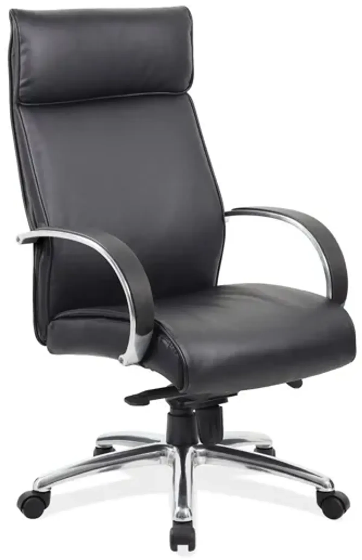OfficeSource | Prestige | Executive High Back Chair w/Chrome Frame & Base