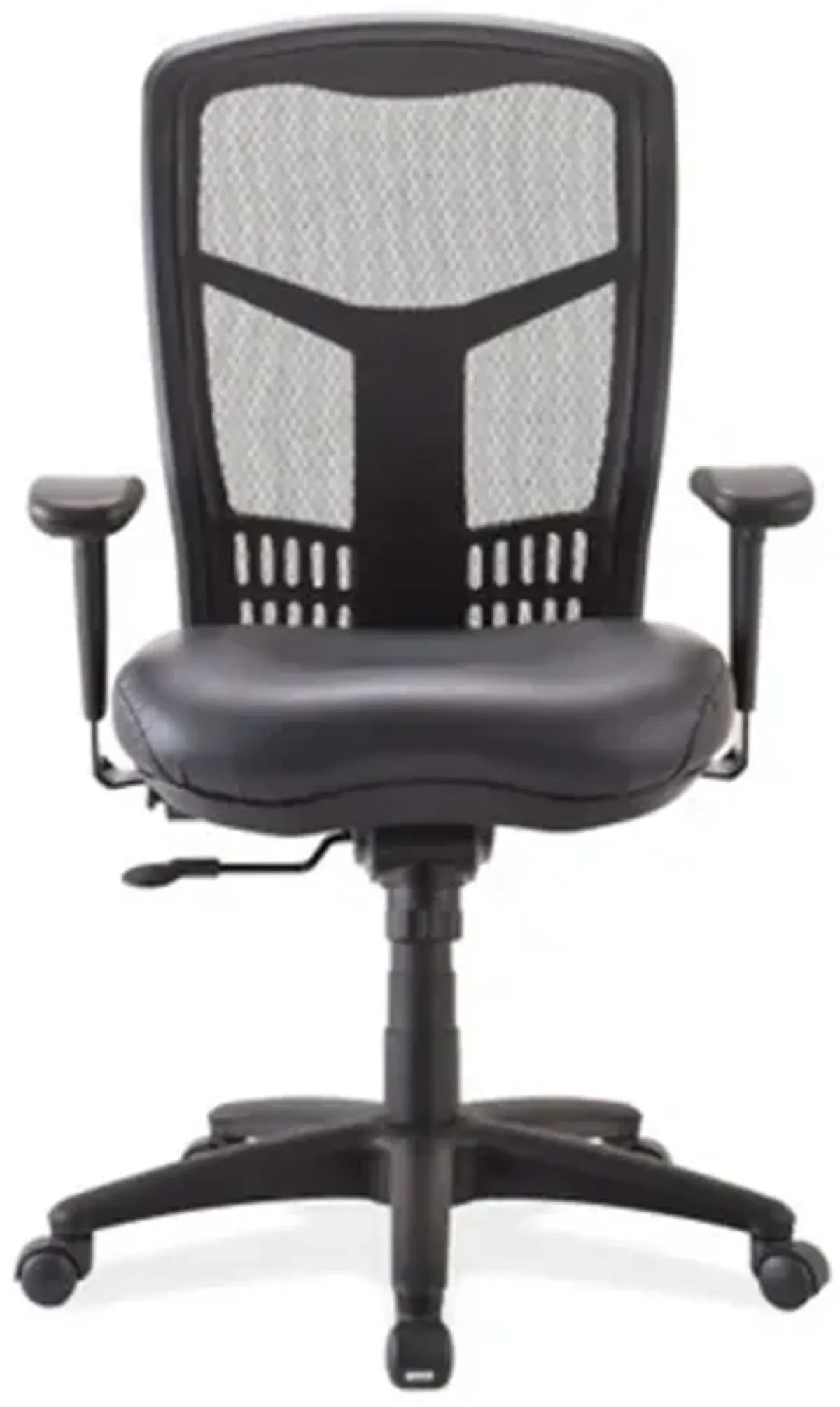 OfficeSource CoolMesh Synchro, High Back Mesh Chair with Seat Slider and Black Frame