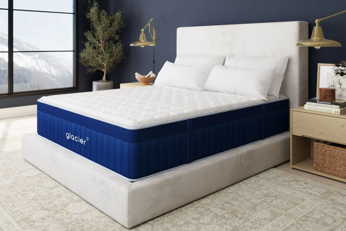 Glacier Summit Medium Hybrid 13" Twin Mattress