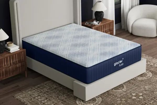Glacier Luxe Peak° Plush Hybrid 13" California King Mattress