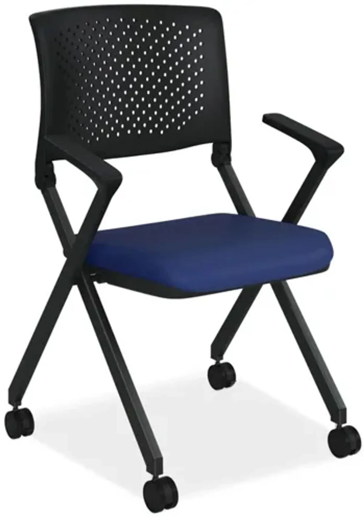 OfficeSource | Julep | Nesting Chair with Arms and Casters