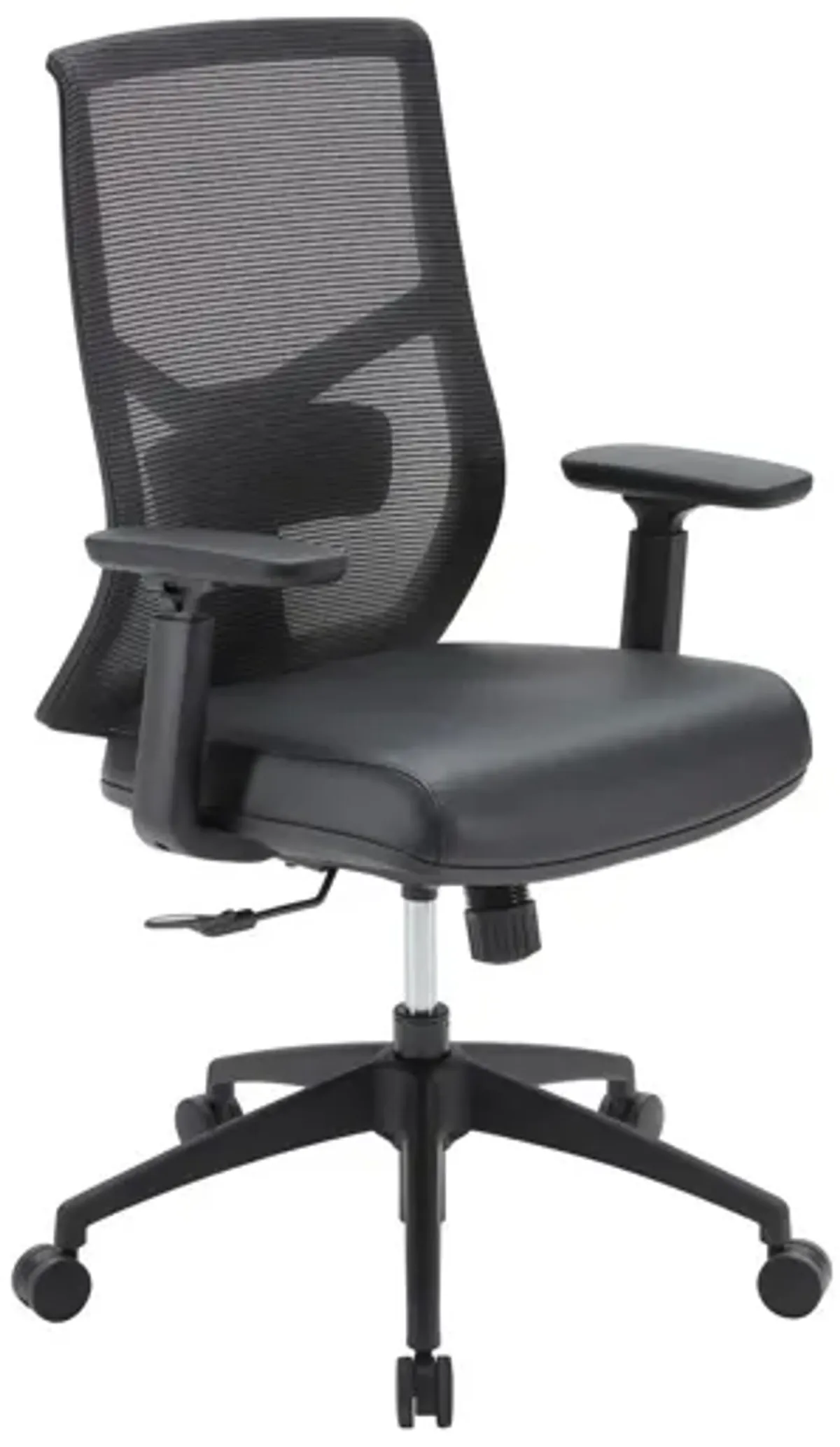 OfficeSource Starlight High Back Basic Task Chair with Black Frame