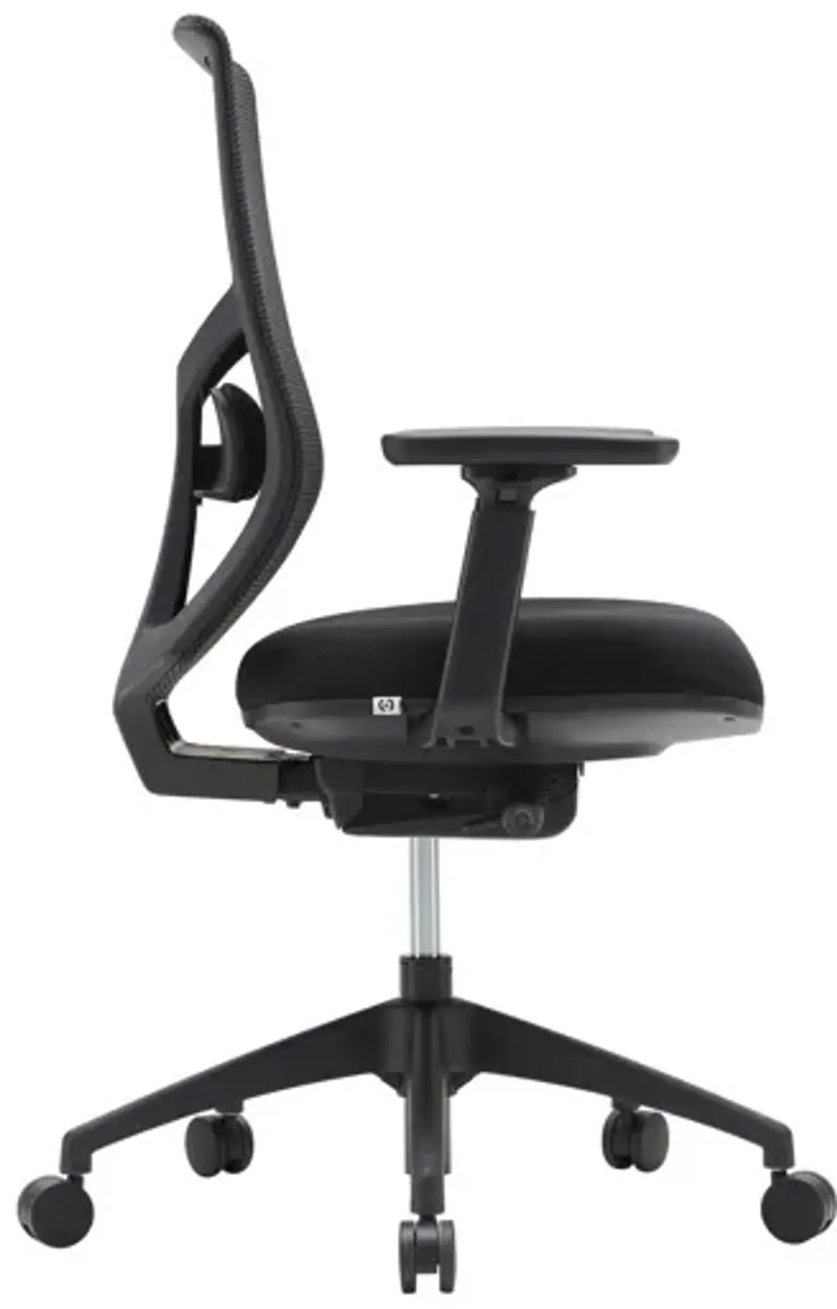 OfficeSource Starlight High Back Max Task Chair with Black Frame and Seat Slider