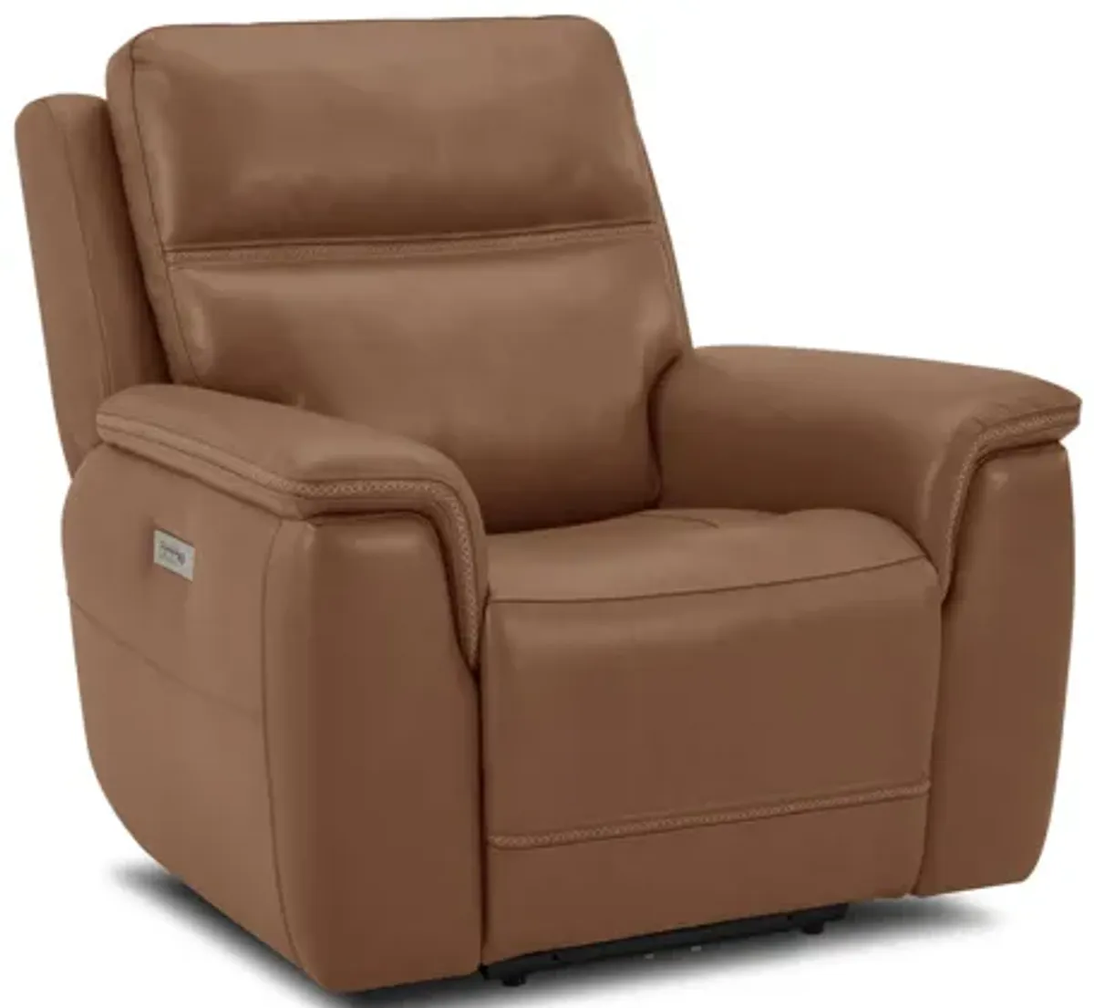 Stephen Brown Leather Triple Power Recliner