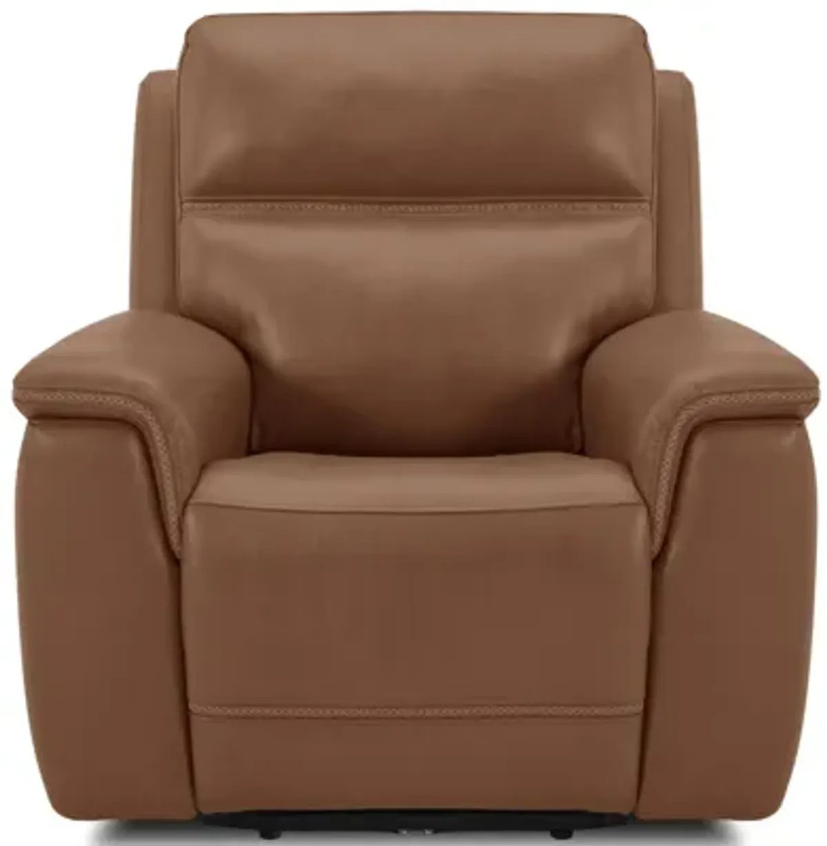 Stephen Brown Leather Triple Power Recliner