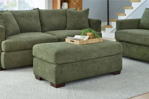 Colors Green Ottoman