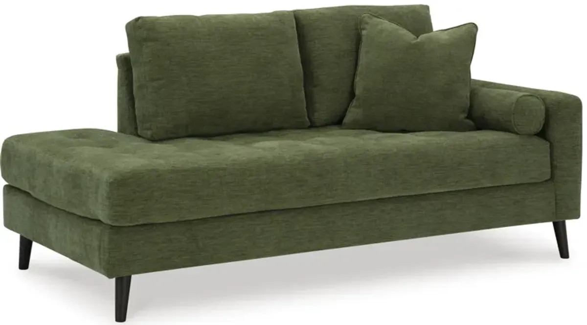 Bixler Olive Right-Arm Facing Corner Chaise