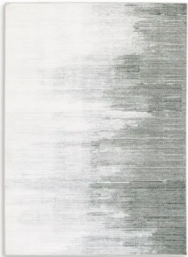 Milset 5'1" x 6'10" Washable Rug