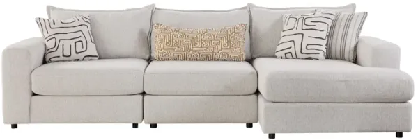 Dream 3-Piece Sectional with Right Arm Facing Chaise