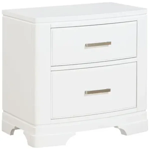 Hudson Nightstand - White