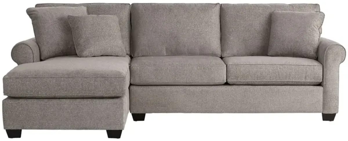 Camila 2-Piece Sectional with Left Arm Facing Chaise by Detroit Furniture Collection