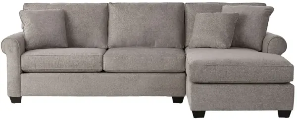 Camila 2-Piece Sectional with Right Arm Facing Chaise by Detroit Furniture Collection