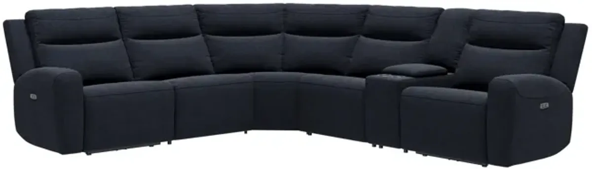 Maddox 6-Piece Sectional - Metal Gray