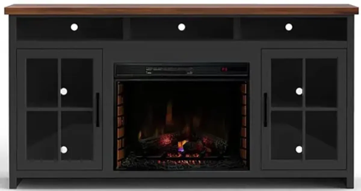 Essex 74" Fireplace TV Stand Console