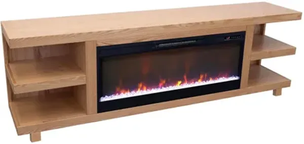 Laurel Canyon 82" Fireplace TV Stand - Natural