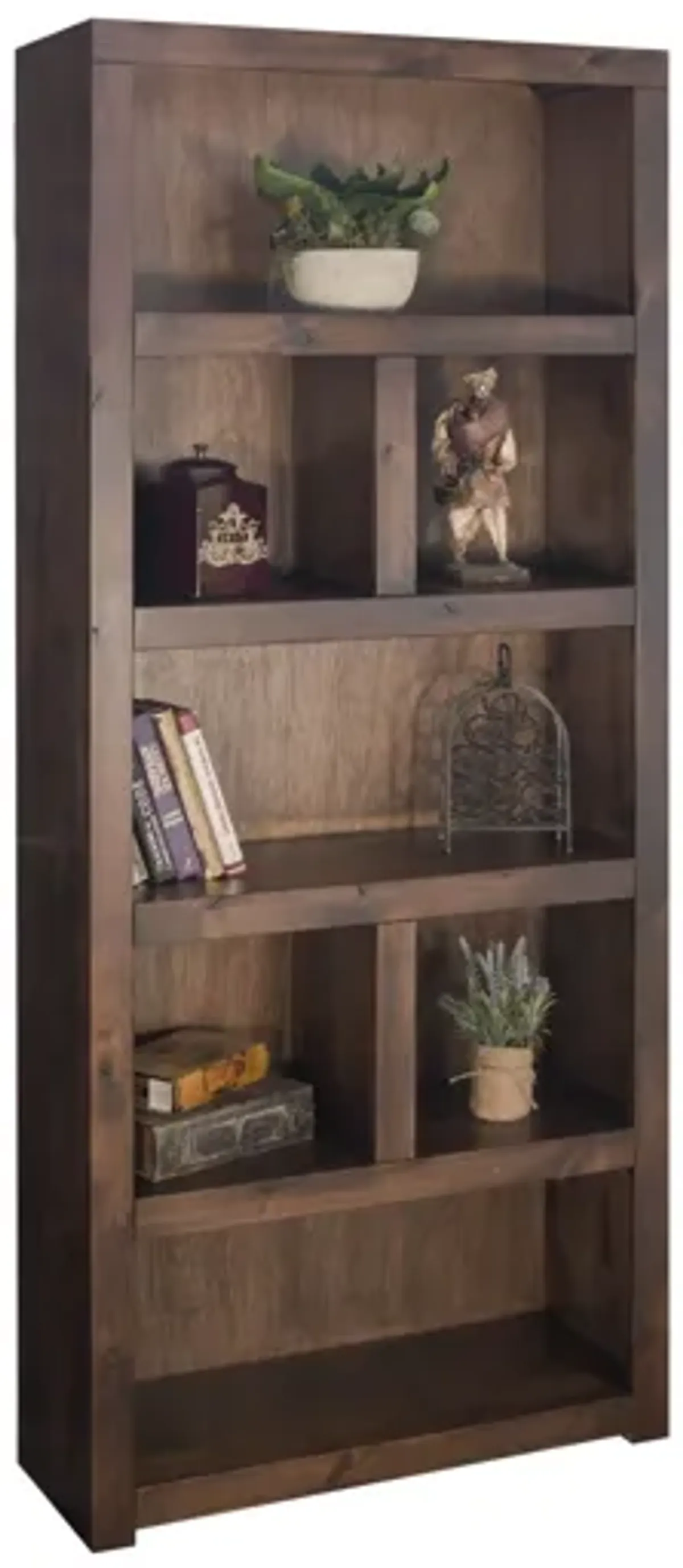Sausalito 79 inch Bookcase - Whiskey
