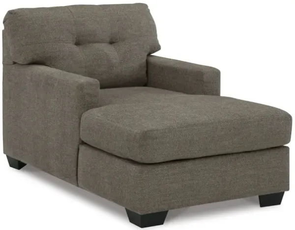 Mahoney Chaise - Chocolate