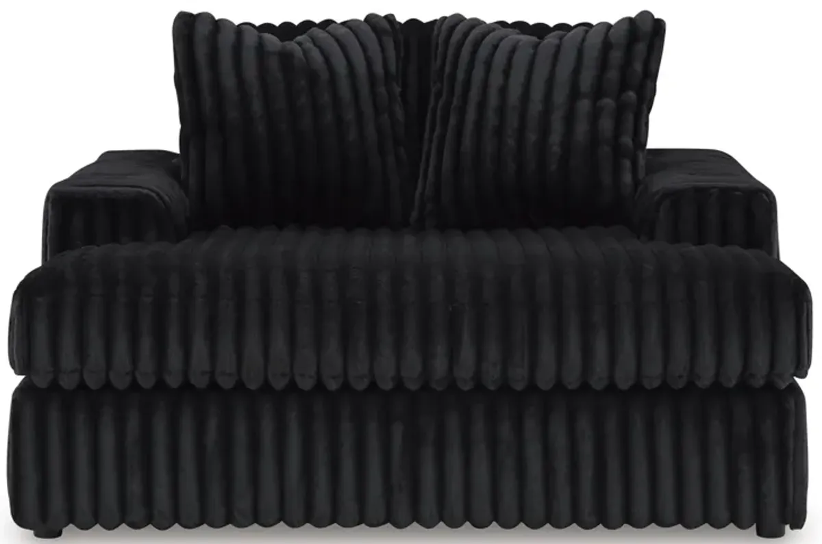 Midnight-Madness Oversized Chaise
