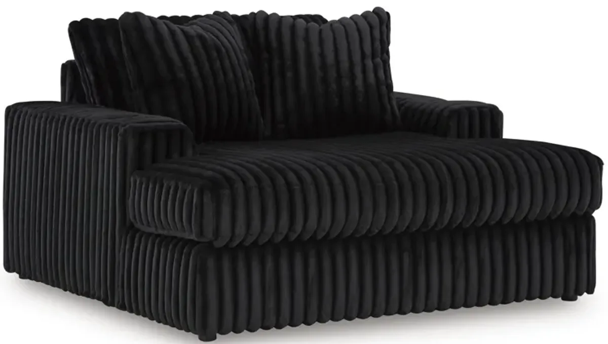 Midnight-Madness Oversized Chaise