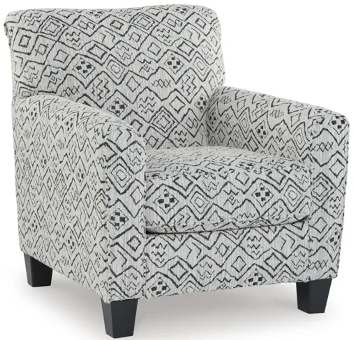 Hayesdale Accent Chair - Black/Cream