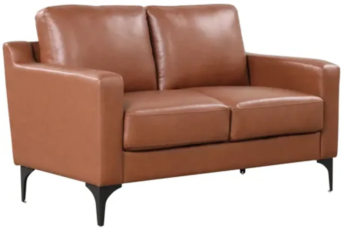 Florence Loveseat - Brown