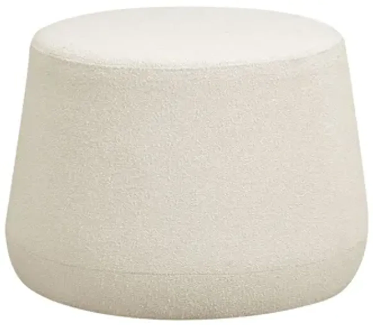 Greyson Ottoman - Snow