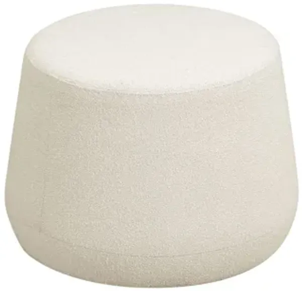 Greyson Ottoman - Snow