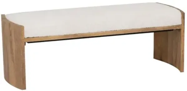 Walden Uph Curve Leg Bench