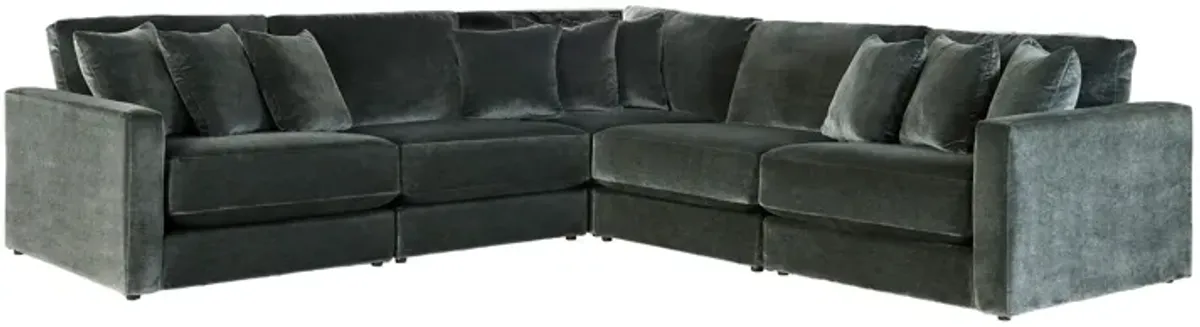 Brynn Pine 5-Piece Sectional