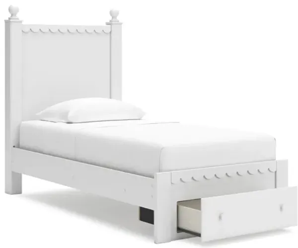 Mollviney Twin Panel Storage Bed