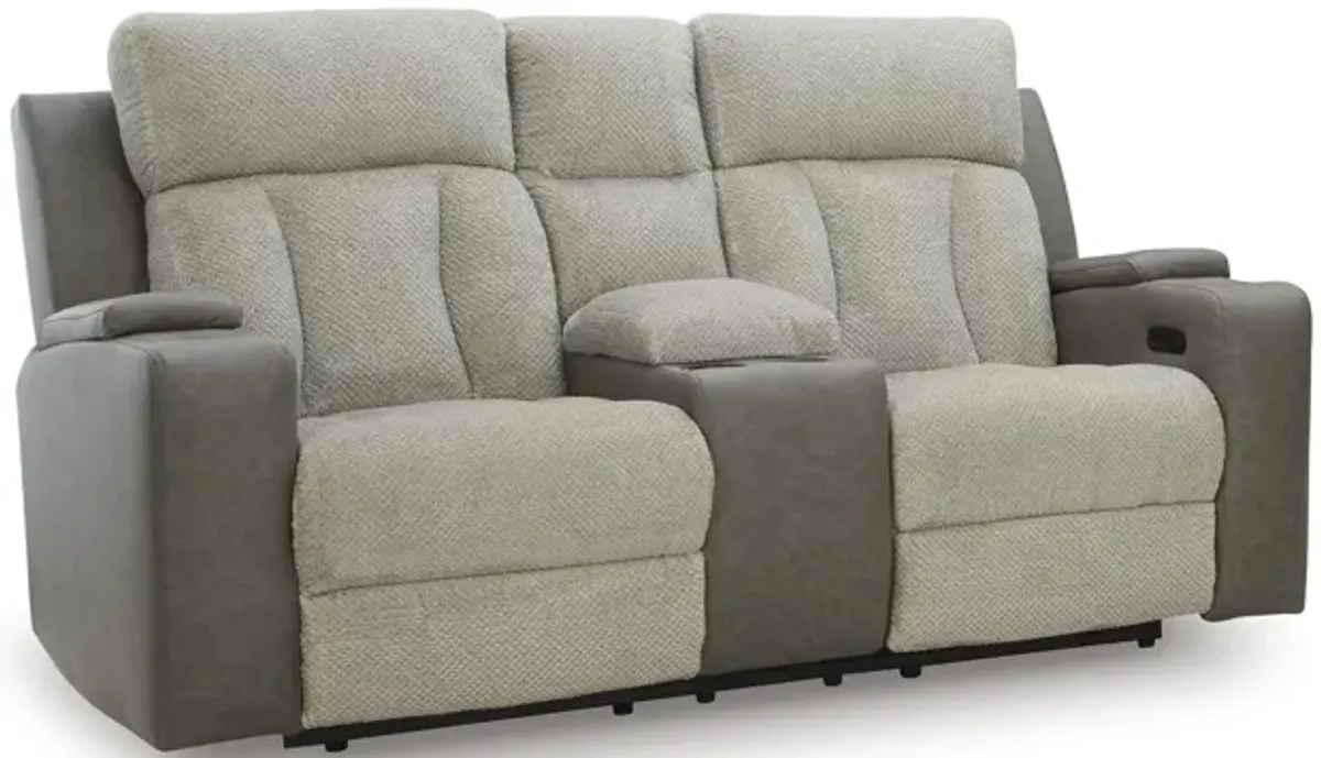 WhipLash Power Reclining Loveseat with Console