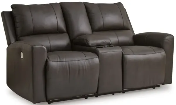 Boxmere Power Reclining Loveseat with Console