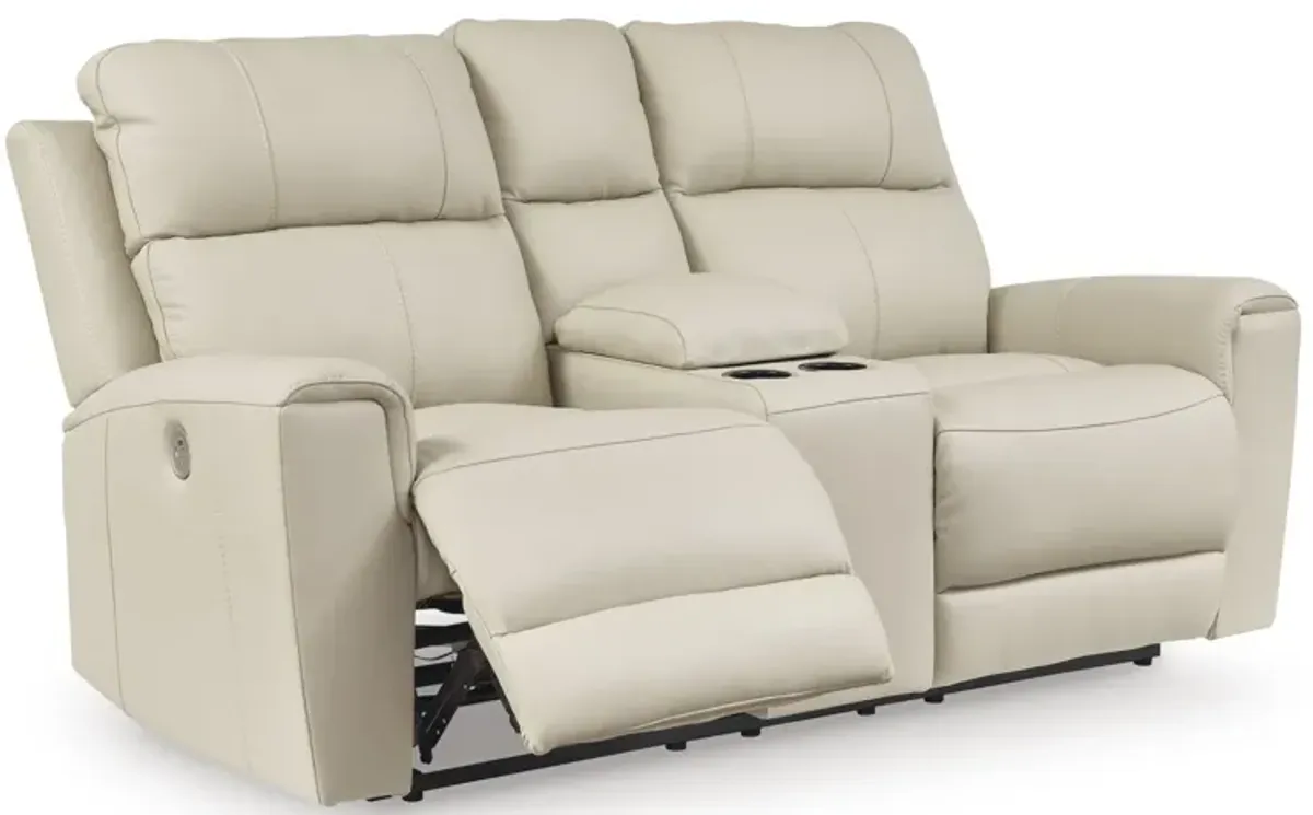 Dahlmoore Power Reclining Loveseat with Console