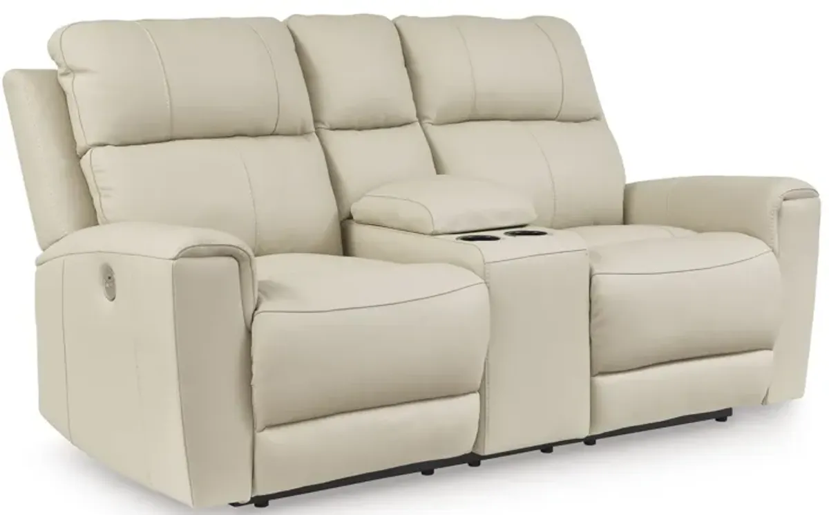 Dahlmoore Power Reclining Loveseat with Console