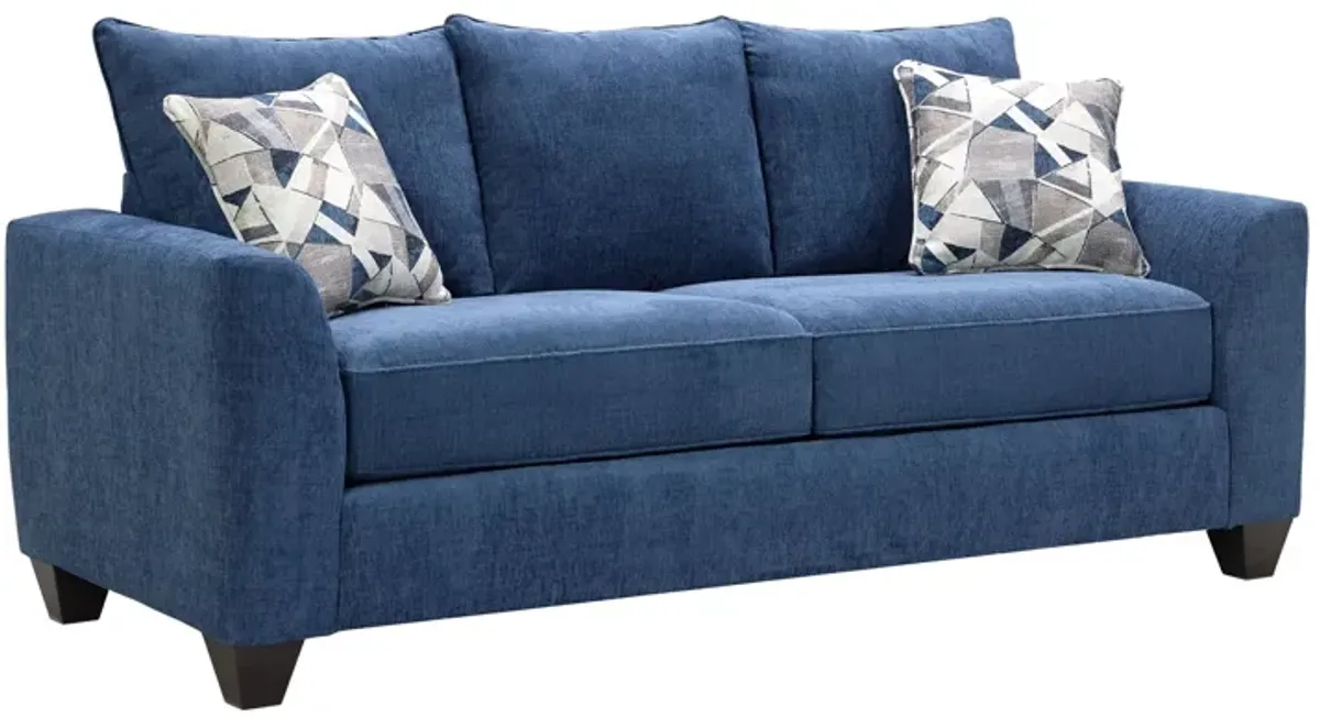Capri Navy Sofa