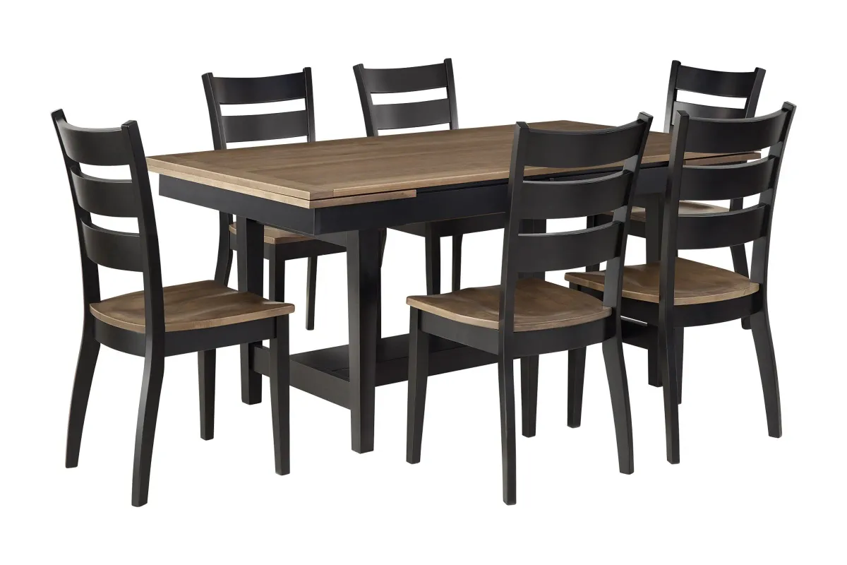 Christopher Extendable Table + 6 Chairs