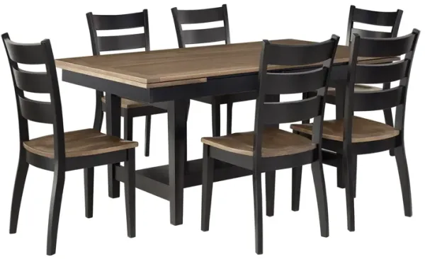 Christopher Extendable Table + 6 Chairs
