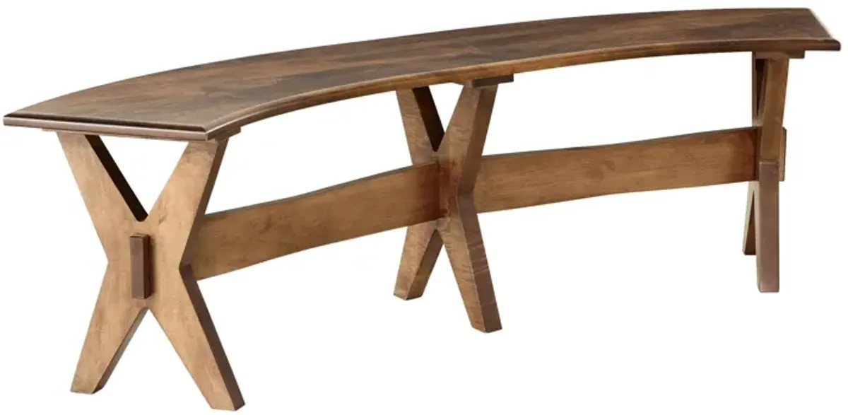 Paramour Curved Bench