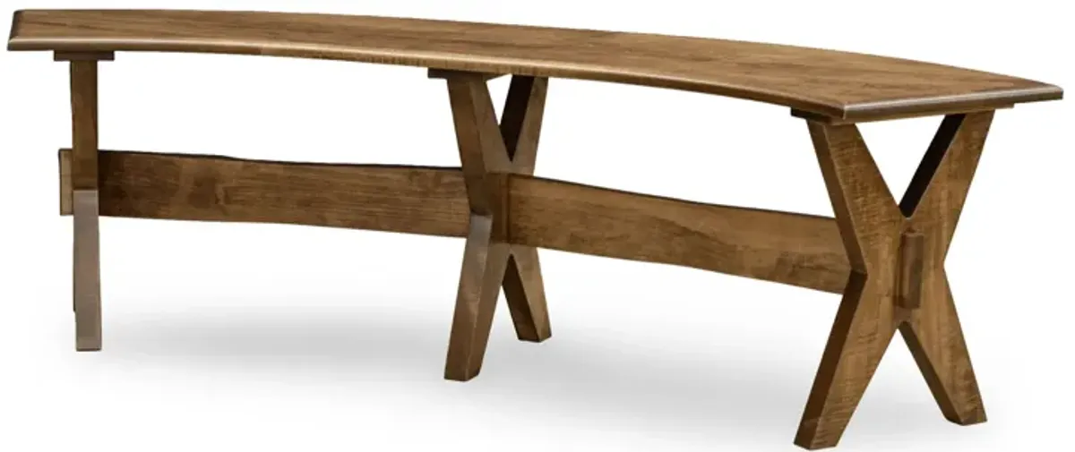 Paramour Curved Bench