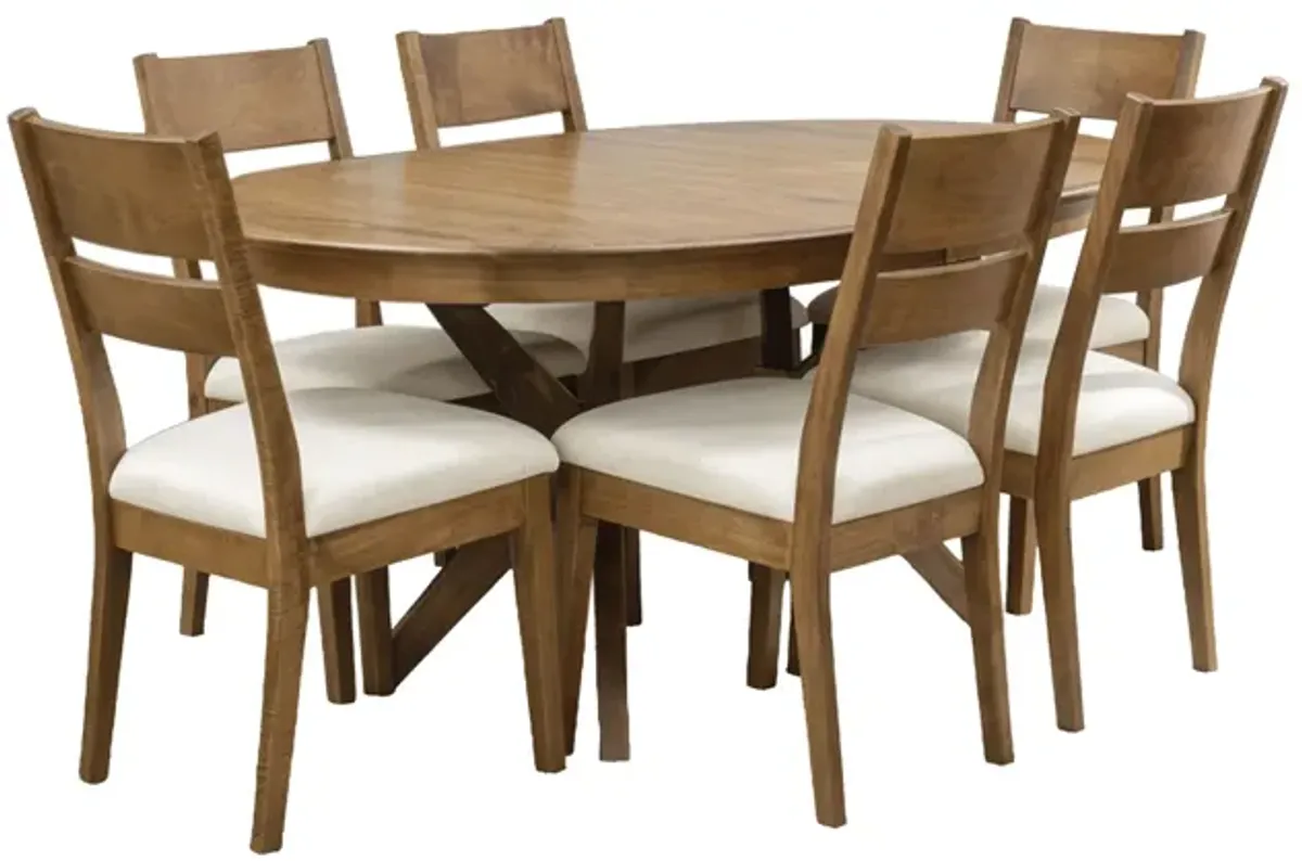 Paramour Extendable Table + 6 Chairs