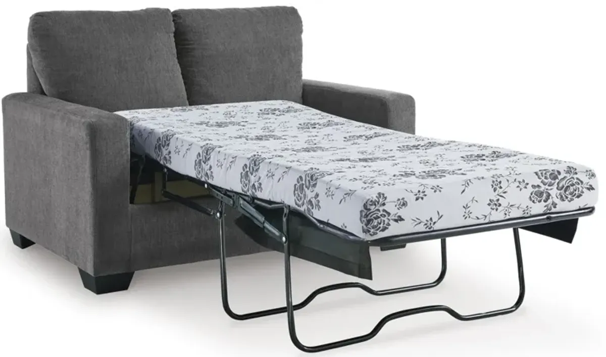 Rannis Twin Sofa Sleeper - Pewter