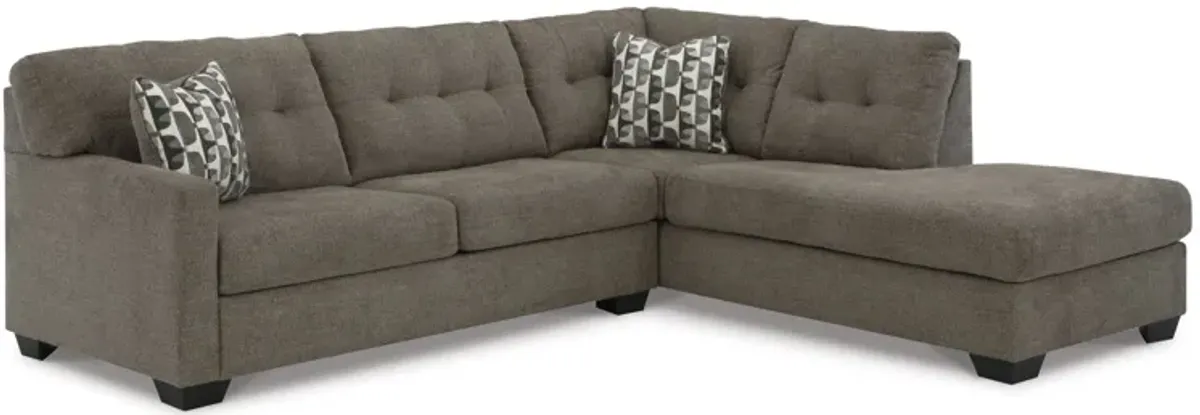 Mahoney 2-Piece Sleeper Sectional with Right-Arm Facing Chaise