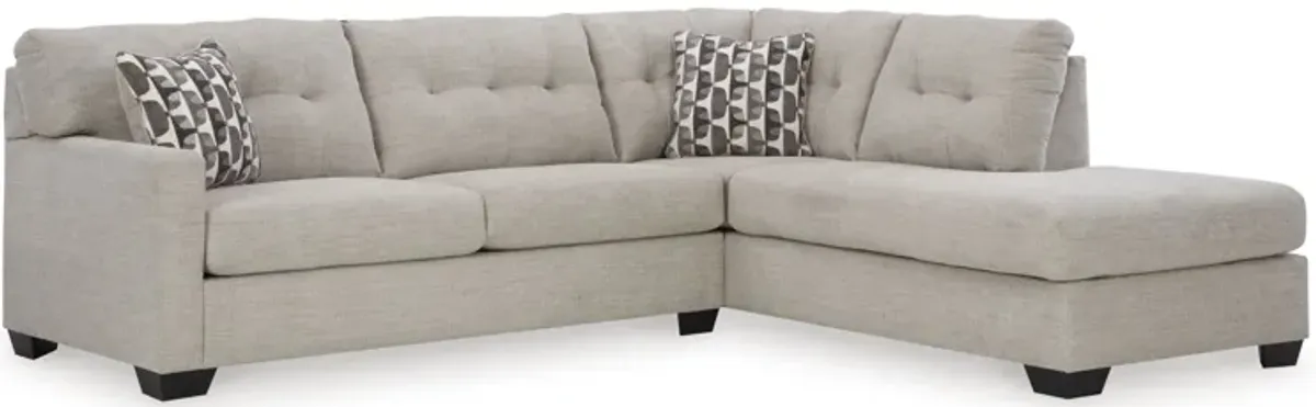 Mahoney Pebble 2-Piece Sleeper Sectional with Chaise