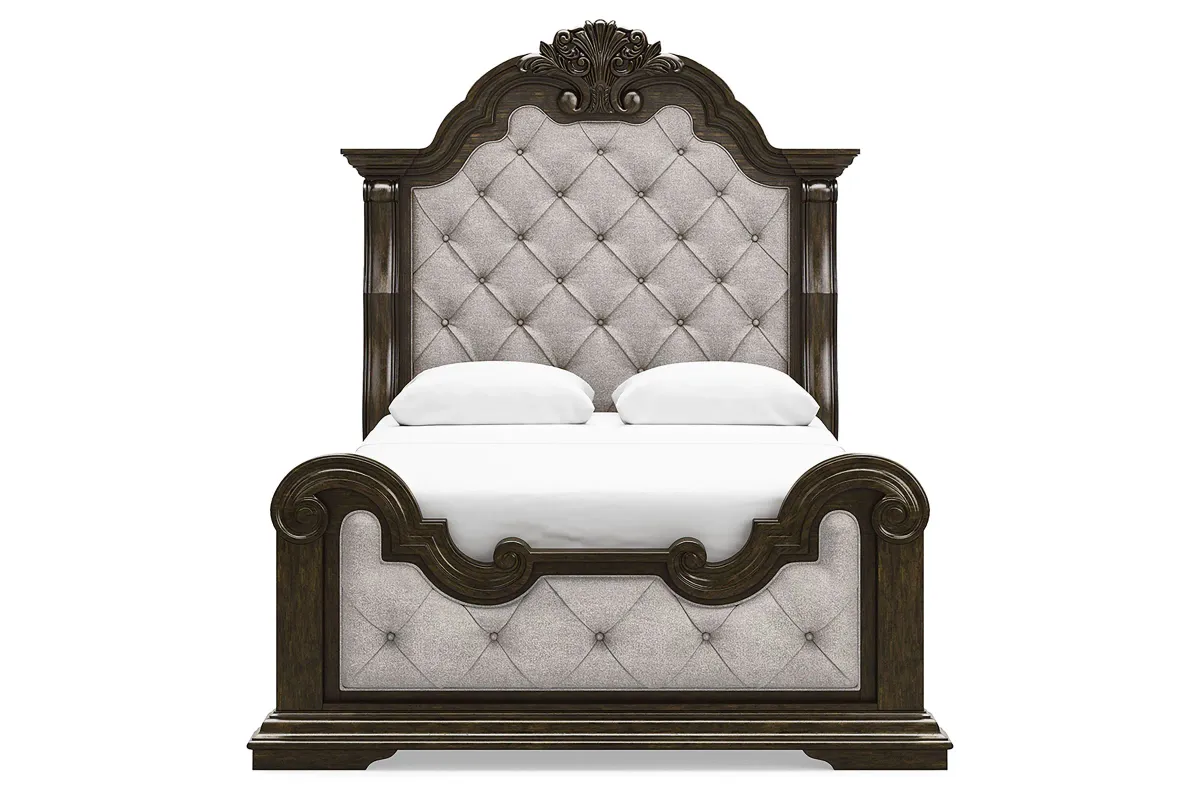 Maylee Queen Upholstered Panel Headboard