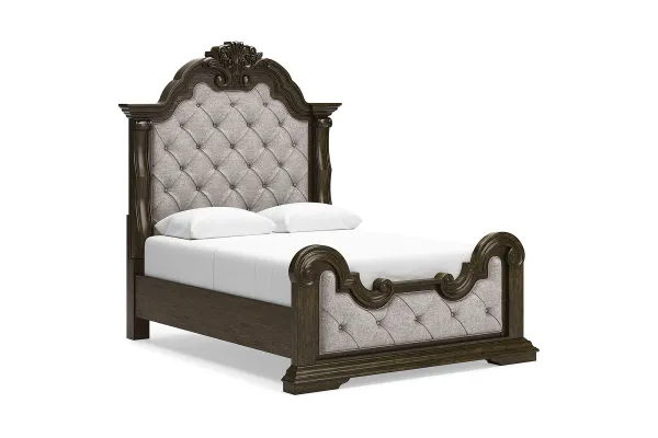 Maylee Queen Upholstered Panel Headboard