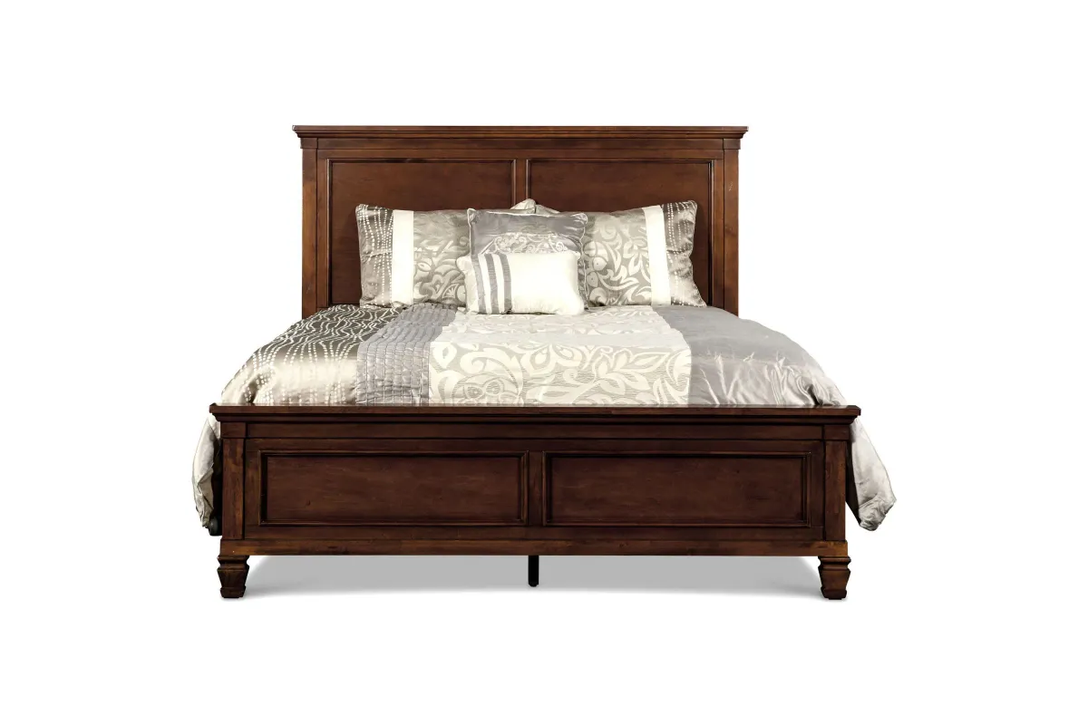Tamarack Brown Cherry Full Panel Bed