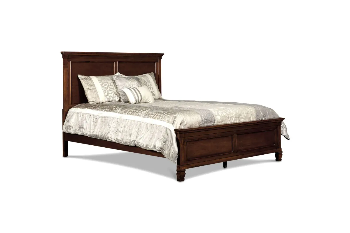 Tamarack Brown Cherry Full Panel Bed