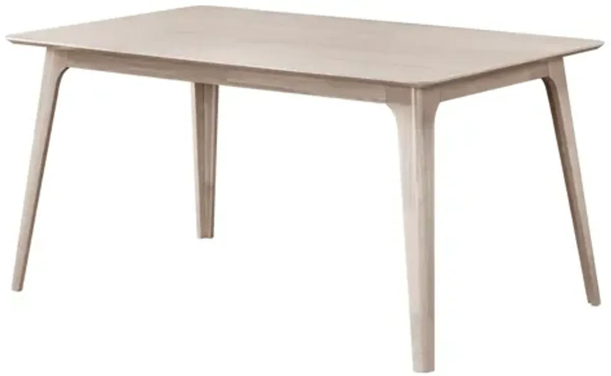 Oscar 60" Table - White Ash