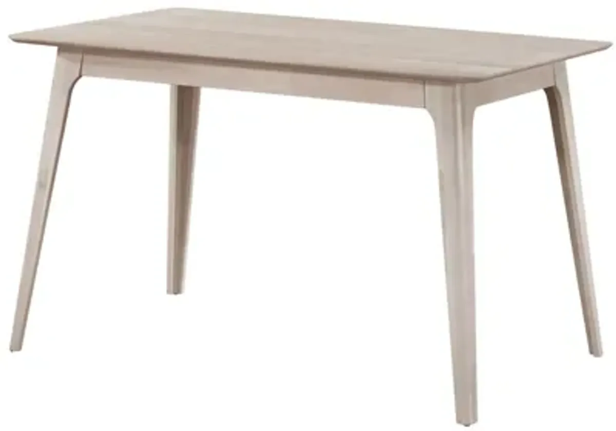 Oscar Counter Height Table - White Ash